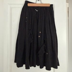 Sonia Rykiel Elegant Black Skirt